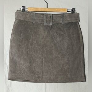BlankNYC leather skirt